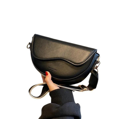 Leather Saddle Armpit Bag