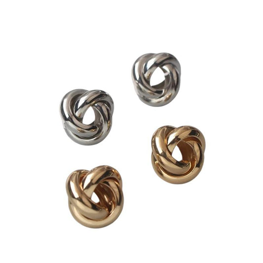 Twisted Stud Earrings