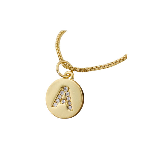 Initial Gold Necklace