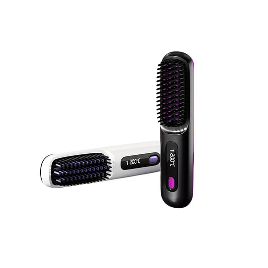 Wireless Hair Straightening Comb