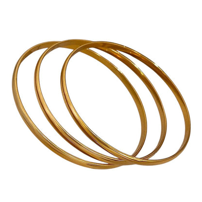 Golden Glow Trio Bangles