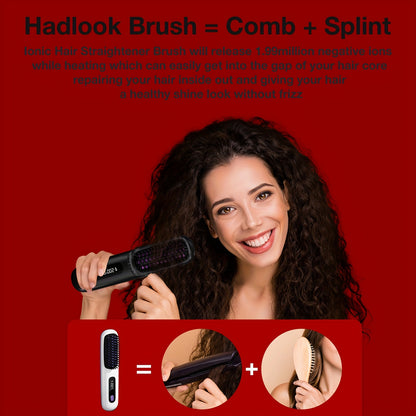 Wireless Hair Straightening Comb