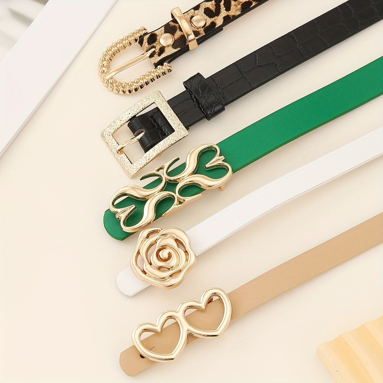 5-Pieces Belt Set