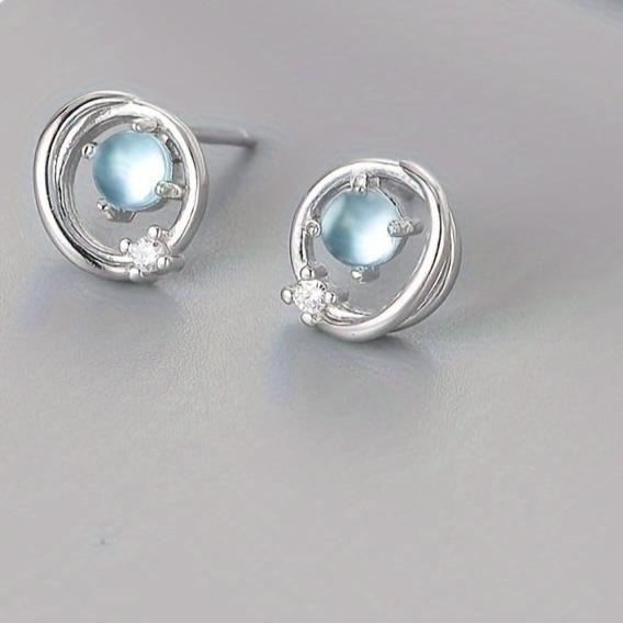 Sterling Silver Zirconia Earrings